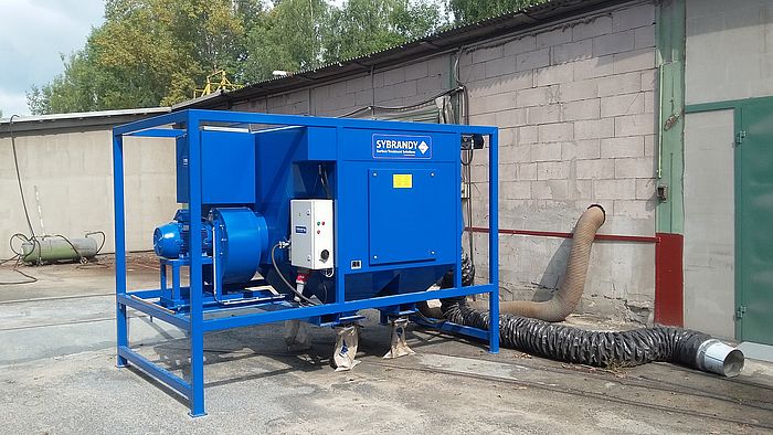 Filtrační jednotka Airblast DC