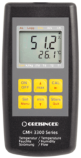 Merací prístroj na vlhkosť vzduchu, teplotu a prúdenie GMH 3331 