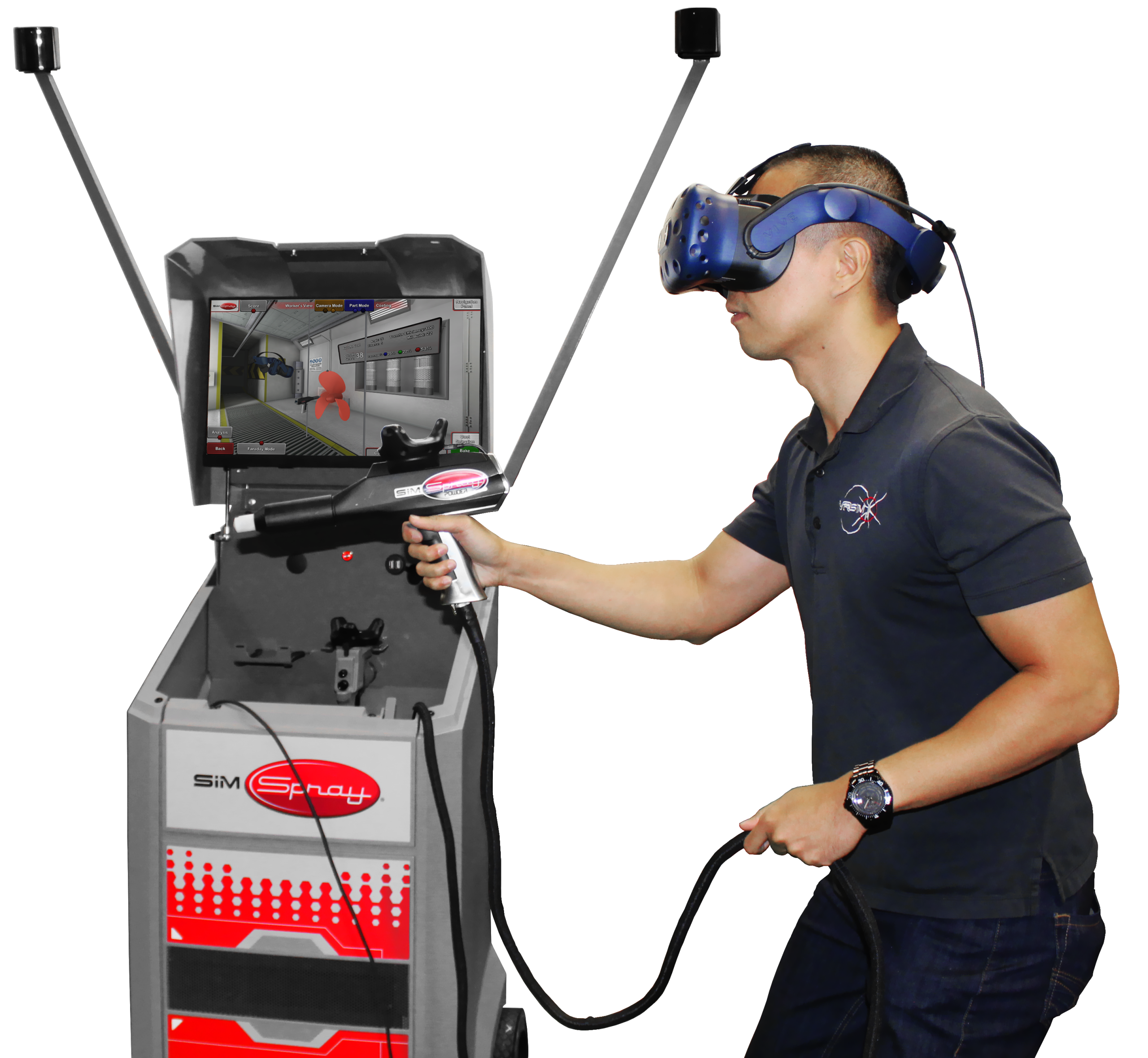 Lakovanie vo virtuálnej realite - SimSpray