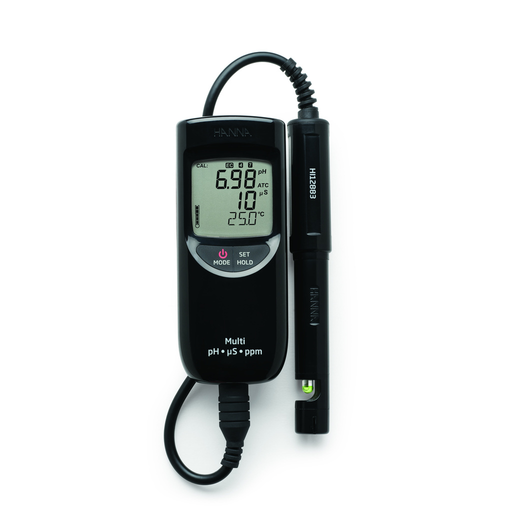 Vodotesný multimeter na meranie ph/EC/TDS/ teploty HI 991300