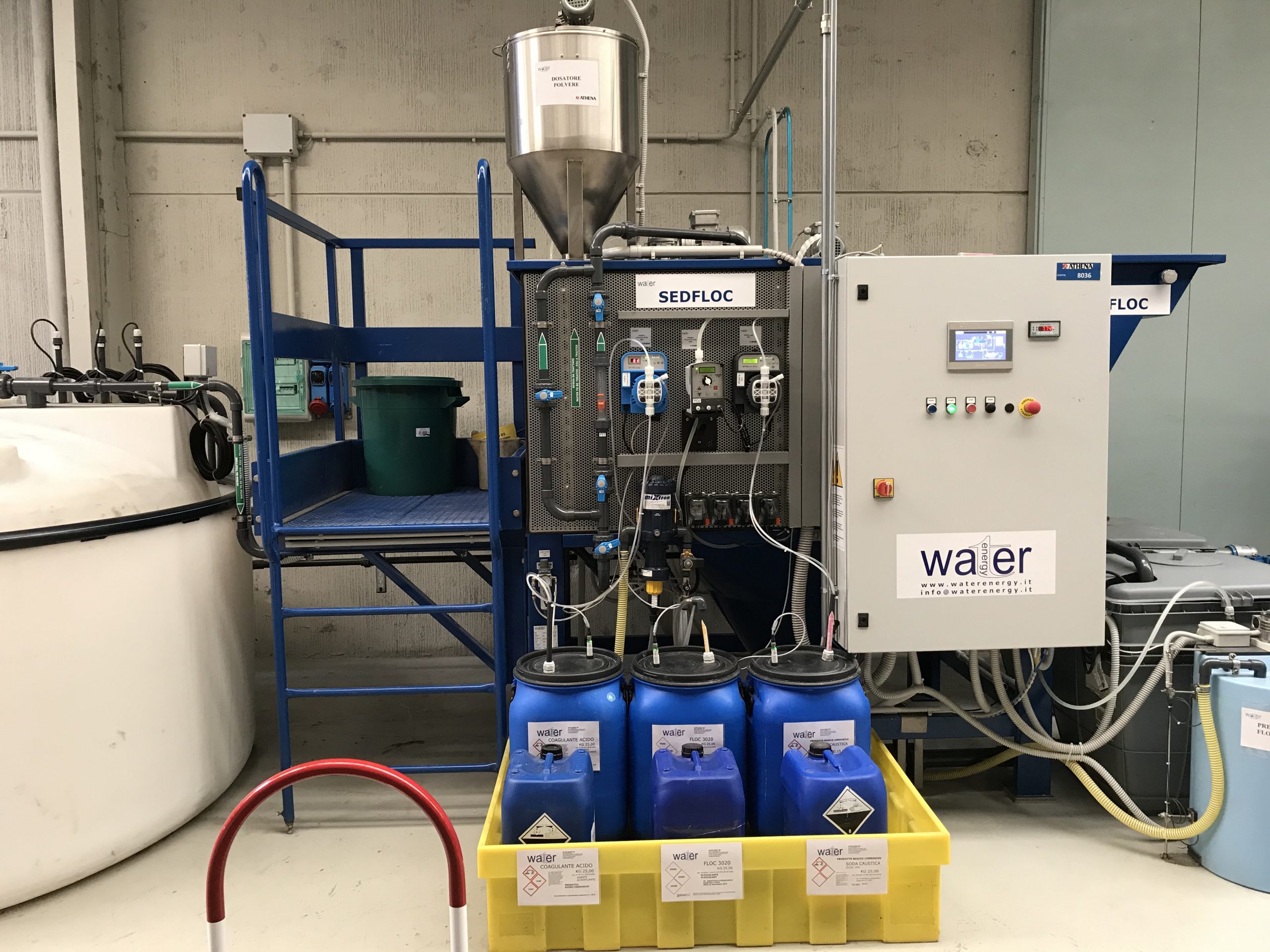 Fyzikálne - chemické technológie Sedfloc